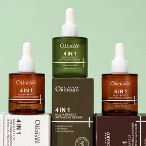 Private Label Oem Skincare 4 in 1 Multi-effect Whitening Moisturizing Anti-aging Anti-acne Premium Skin Care Serum,4 in 1 Serum
