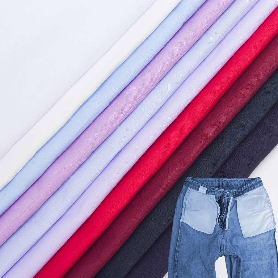 Cotton Lining Cotton Woven 100 Cotton Fabric Voile Plain Solid Soft