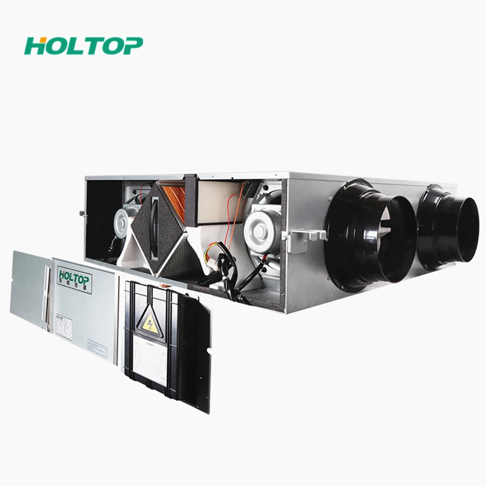 Good Quality HOLTOP ERV System Hrv Erv Ventilation Energy Recovery Unit 600 Cfm Hrv