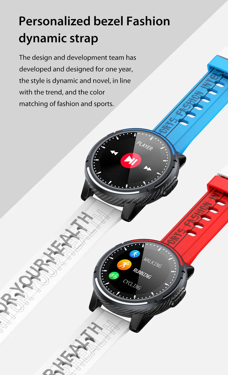 Mix Color Strap Wrist Band Round Touch Dial Heart Rate Blood Bracelet Sport Smartwatch  S26 Smart Watch With Bt Calling Sync - Buy S26 Watch,Smart Watch S26,S26  Smart Watch Product on Alibaba.com