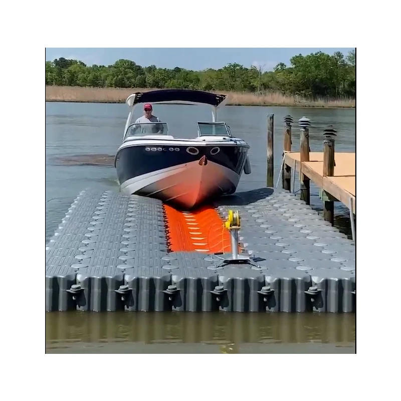 Modular Boat Dry Dock Floating Bridge Floating Dock Blocks Floating Boat Jetty Pricing of Floating Platform Hdpe Pontoon