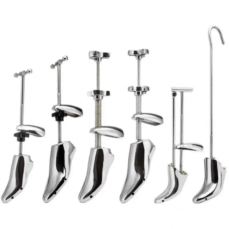 TEBAK Aluminum Alloy Metal Support Expansion Artifact High Heels Half Size Bottom Expansion Shoe Support for Shoe Repair Shop