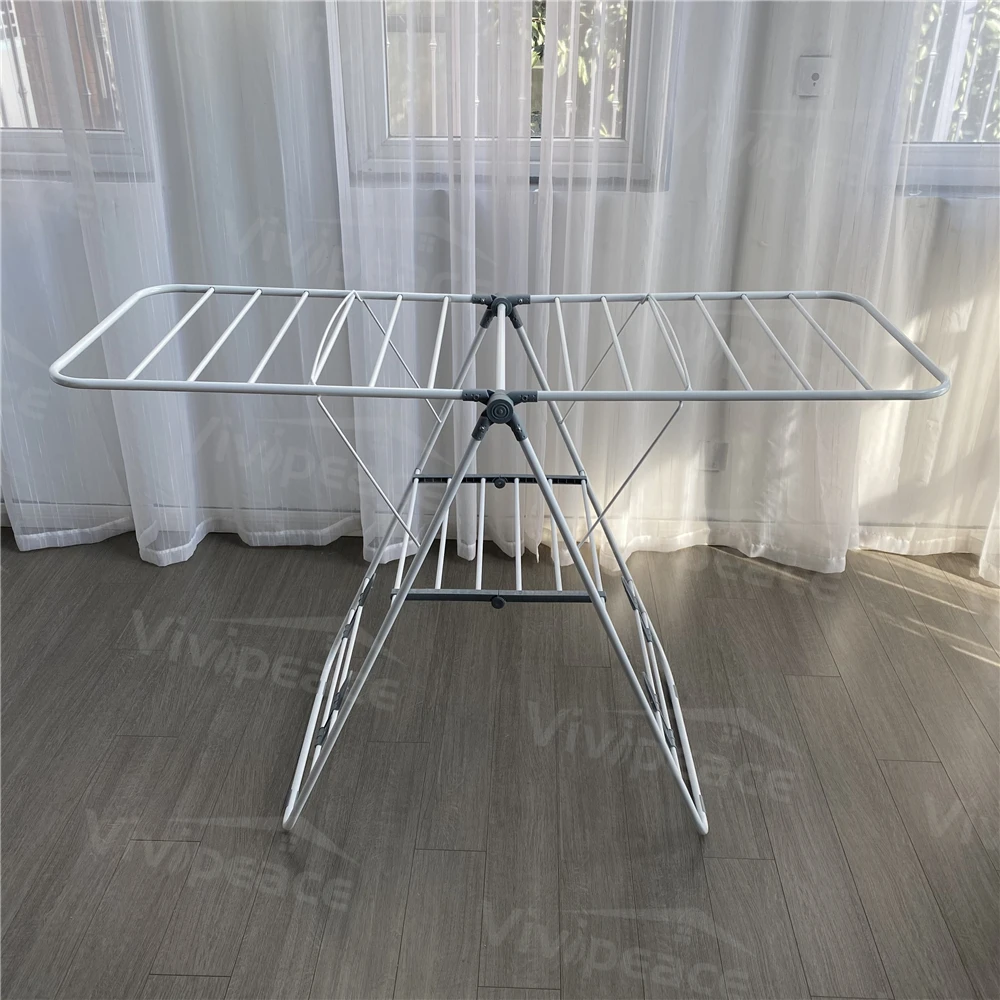 Space-saving Clothes Dryer Rack by VIVIPEACE Foldable Durable