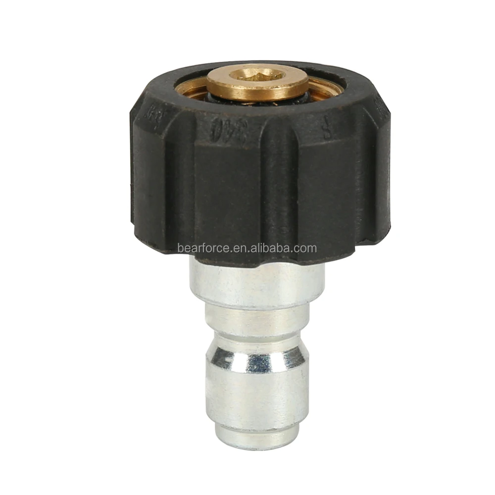 Pressure Washer Brass Adapter High Pressure Cleaner Brass Connector M22