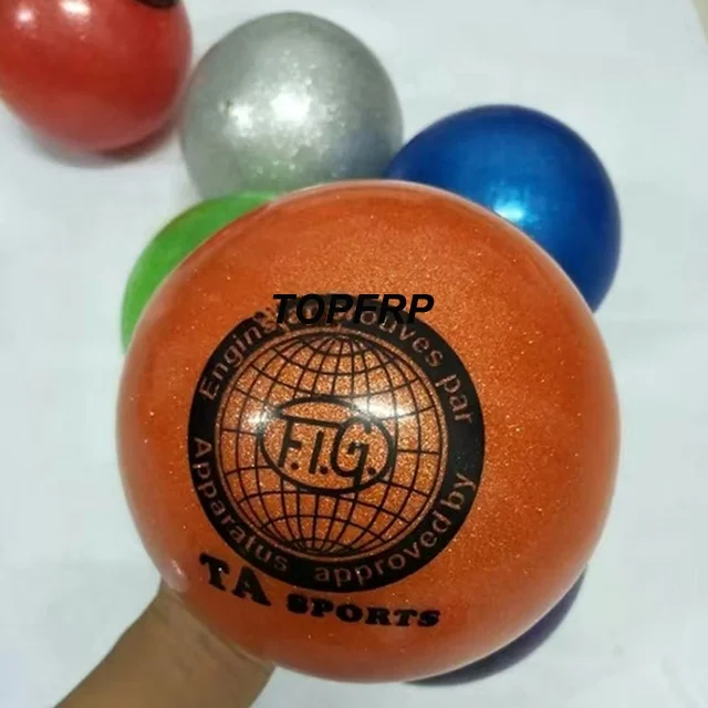 Professional PVC Glitter Exercise Ball for Rhythmic Gymnastics