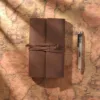 A6-deep coffee color-no pocket