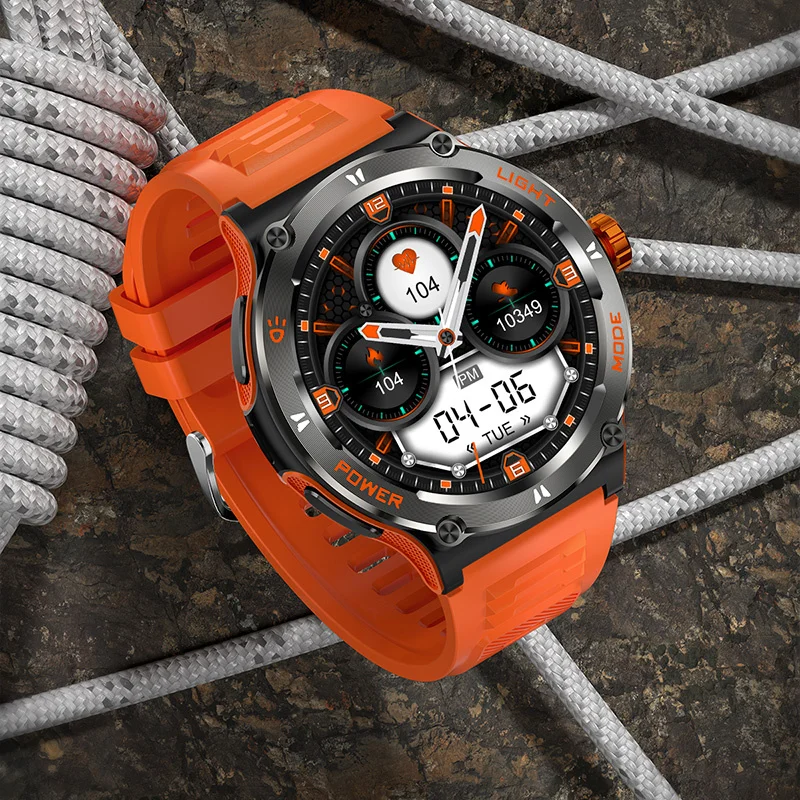 KT76 Smart Watch - Ultimate Outdoor and Fitness Companion