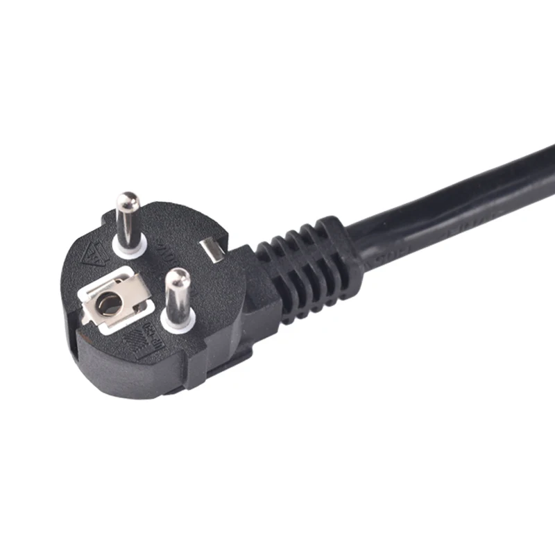 1.5M 1.8M Black High Quality Power Cord with Copper for Laptop Desktop Computer Power Cable C13 C7 C5