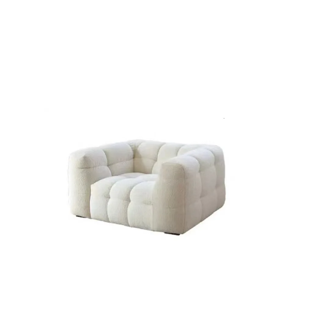 Modern Luxury Sofas Modernos Velvet Deep Seat Bouncy Puffy Bubble Couch