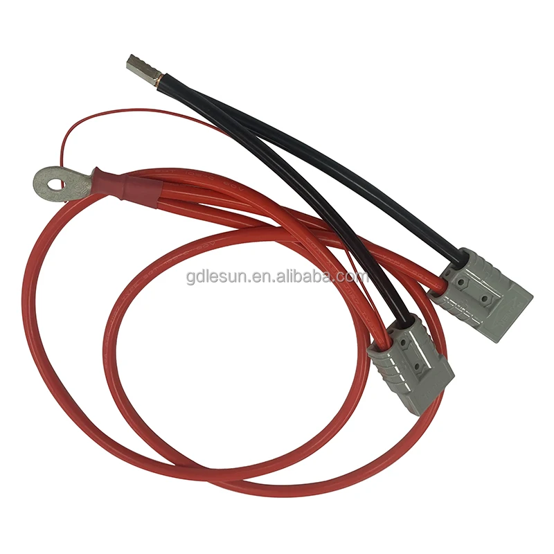 Factory Custom High Current Terminal Lugs Wire Harness Charging Power ...