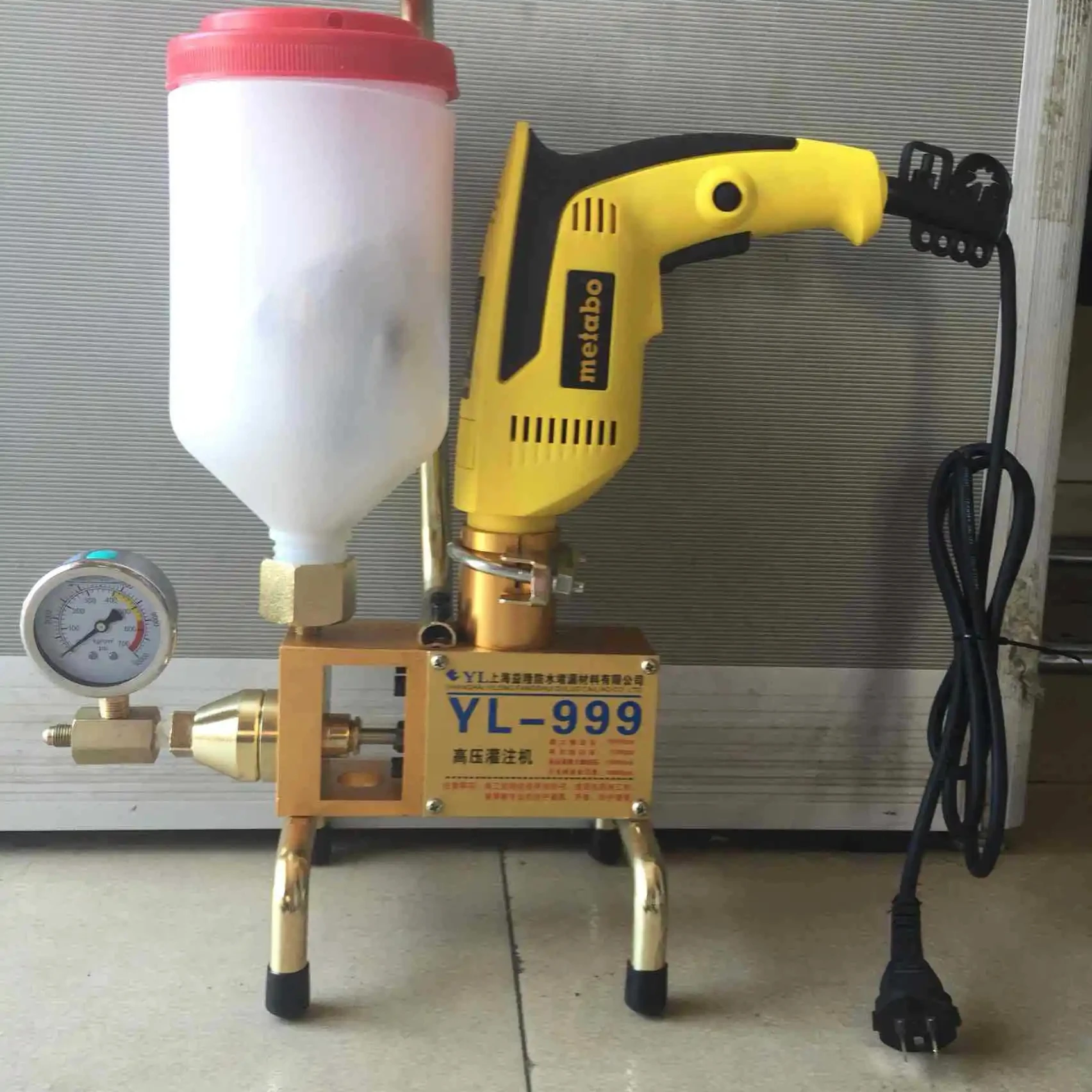 High Pressure Doubleliquid Grout Injection Pump,Concrete Injection ...