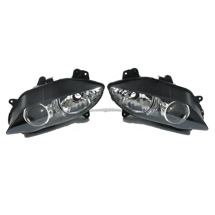 Оптовая продажа, передняя фара REALZION для мотоцикла, фара в сборе без лампы для YAMAHA R1 2004-2006