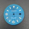 S Style Blue Dial Gold Index