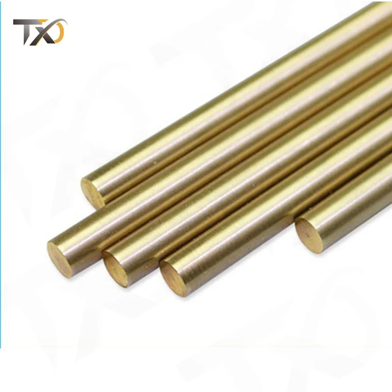 Lot De 10 Tiges Ronde En Laiton - 1,5 Mm X 6 Tours - Barre Stock H59