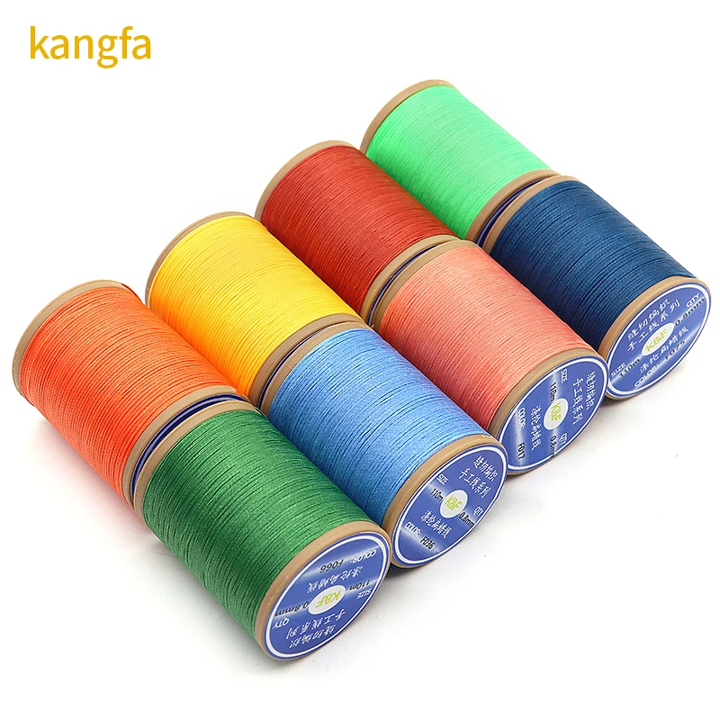 product leather waxed thread cord 150d 110m wax string cord sewing craft tool diy hand thread flat sewing line 08mm-8