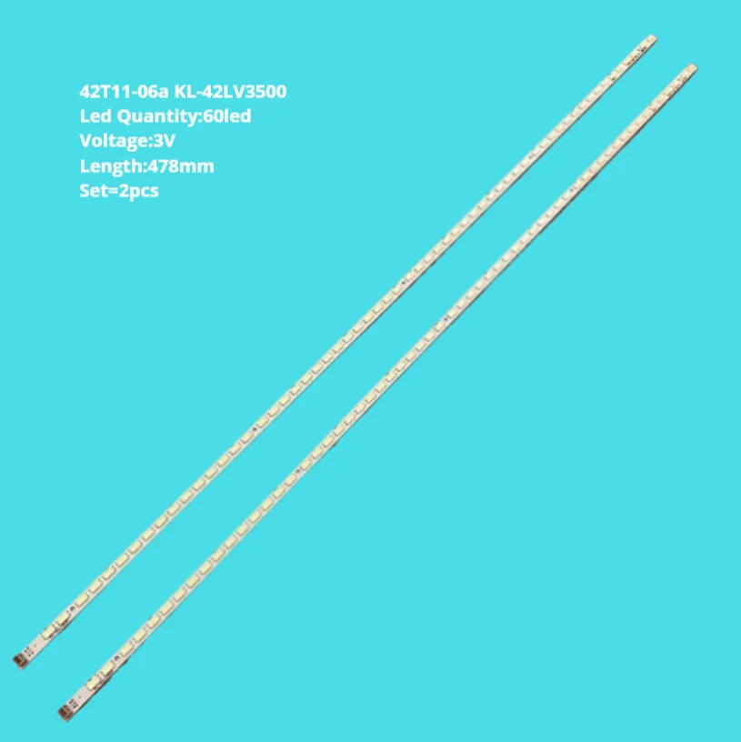 Set De Barres LED Pour TV LG 42LV3550 - Compatible, Occasion, Fonctionnel