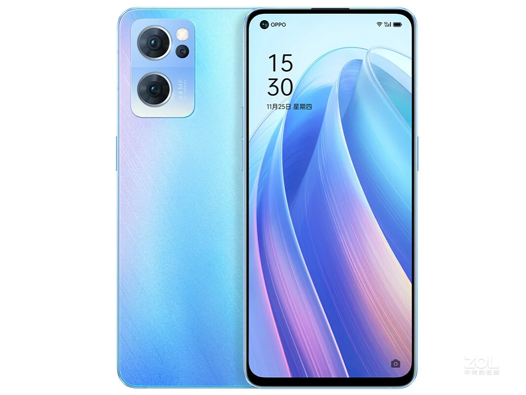Original Oppo Reno 7 5G Cell Phone 6.43" AMOLED 2400x1080 90Hz Qualcomm SM7325 SD 778G 4500mAh 60W Quick Charge Android 11 NFC