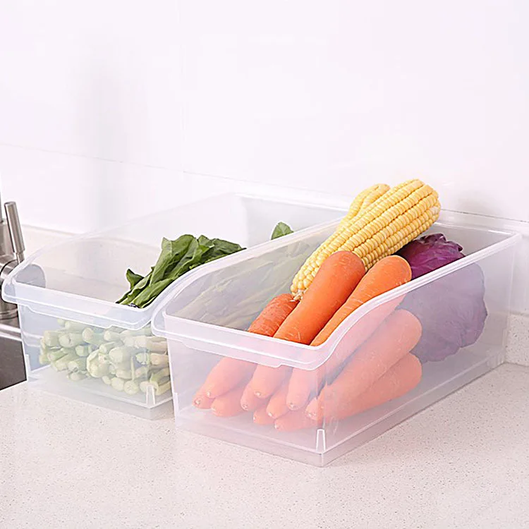 Factory Hot Sale Kitchen Clear Storage Box Sealed Home Organizer Food Container Refrigerator Storage Boxes details