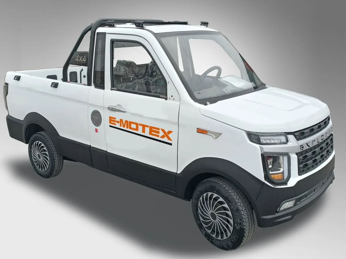 3000w / China Mini Electric Truck 4x4 High Performance Long Delivery Electric Cargo Pickup Truck