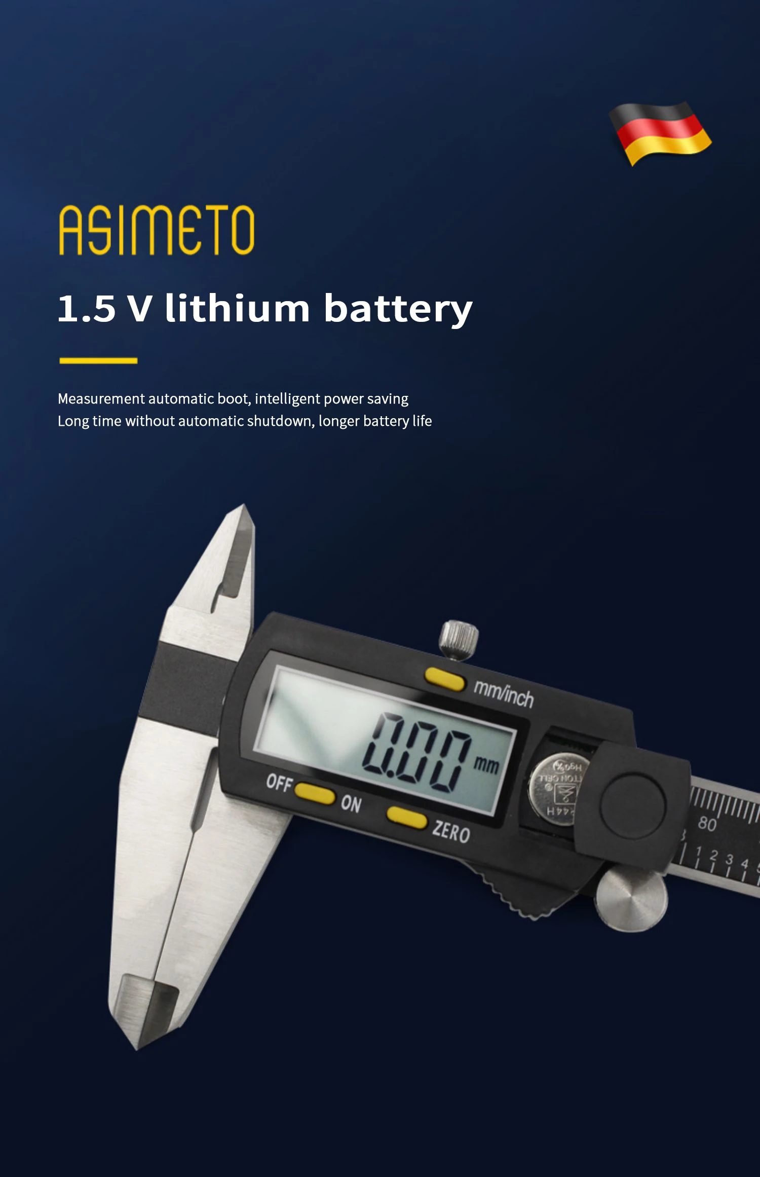 Bestselling Mitutoyo Digital Vernier Caliper,Solar Power Abs Digimatic