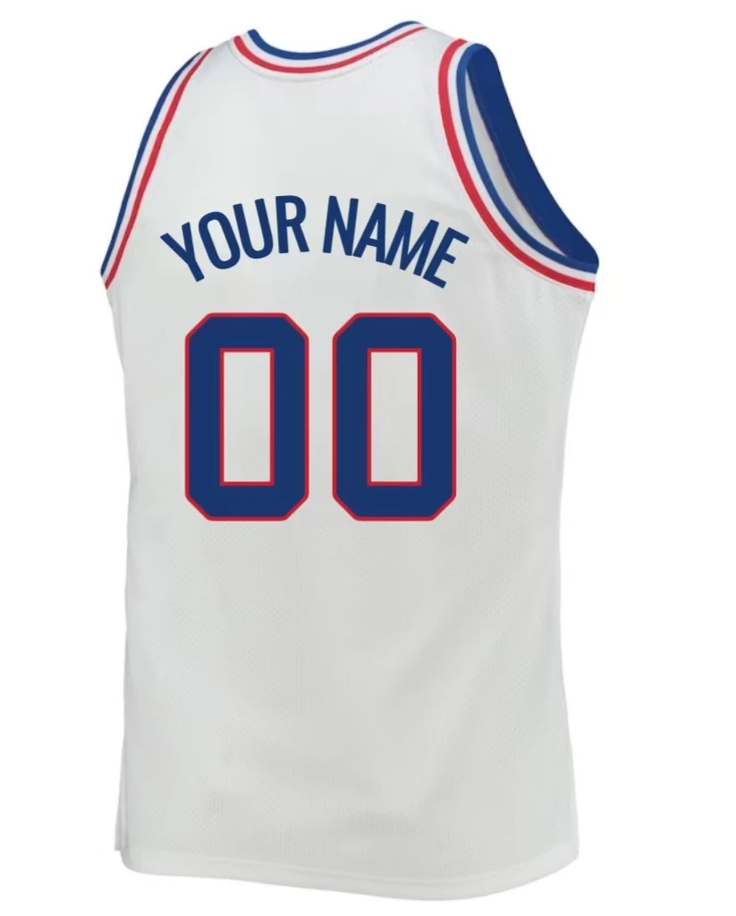 Personalization US Team All Style Cheap Blue White Black Stripe Style Custom Stitched/Hot Press Basketball Jersey