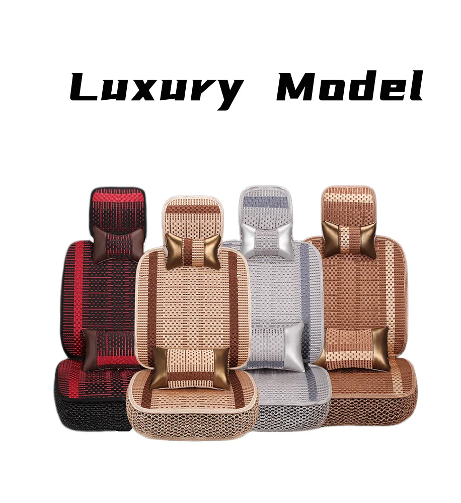 Hot Selling Seat Cover Car Kit Breathable Ice Silk Design Full Set Well