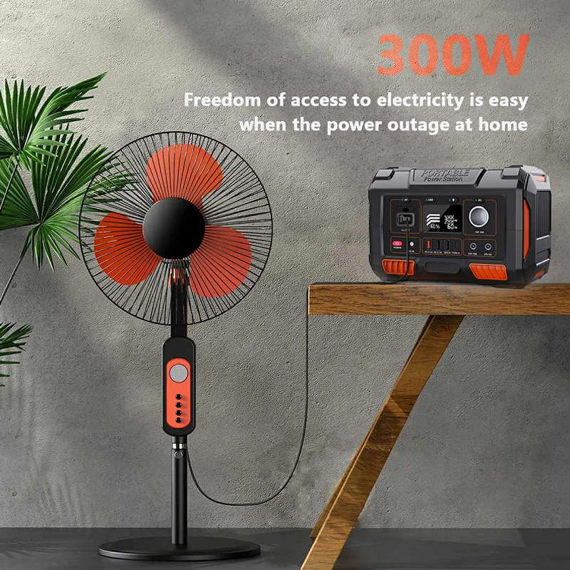 Avcon 300W Prenosna Solarna Elektrana LFP Baterija Izlaz MPPT Kontroler Solarna Vanjska Baterija