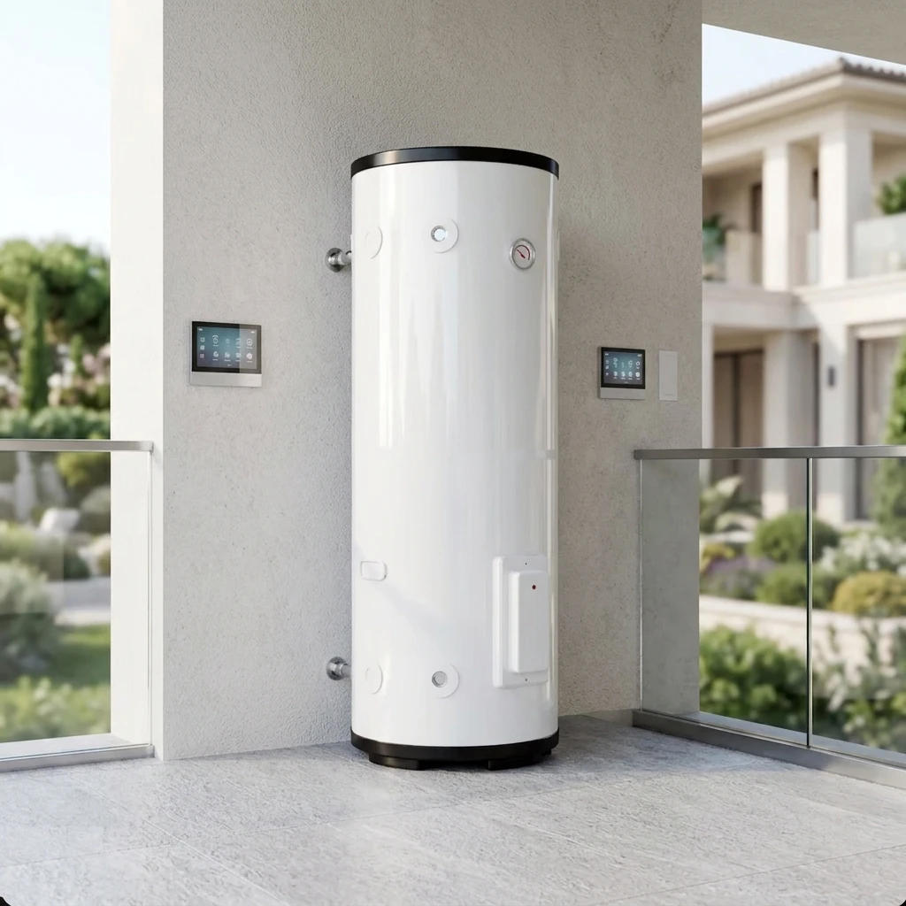 500L Metal Housing Enamel Tank Electric Water Heater Energy Efficiency 5000W Power for Outdoor Household commercial Water Heater