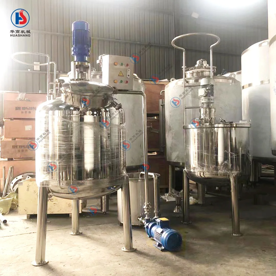 Емкость для смешивания напитков из нержавеющей стали SUS304/SS316L, мешалка, дизайнерский вакуумный насос