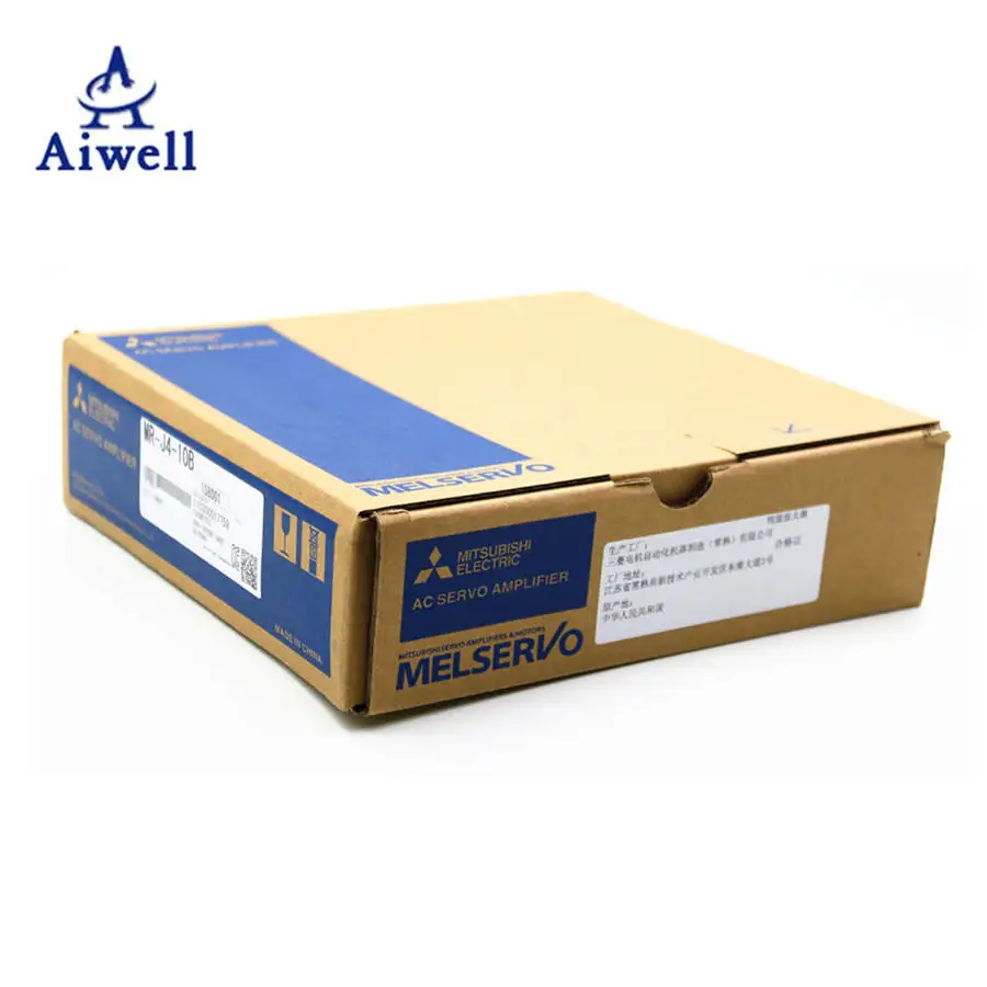100 ワットのサーボモータドライバ三菱Melservo-J4 0.1KW acサーボ