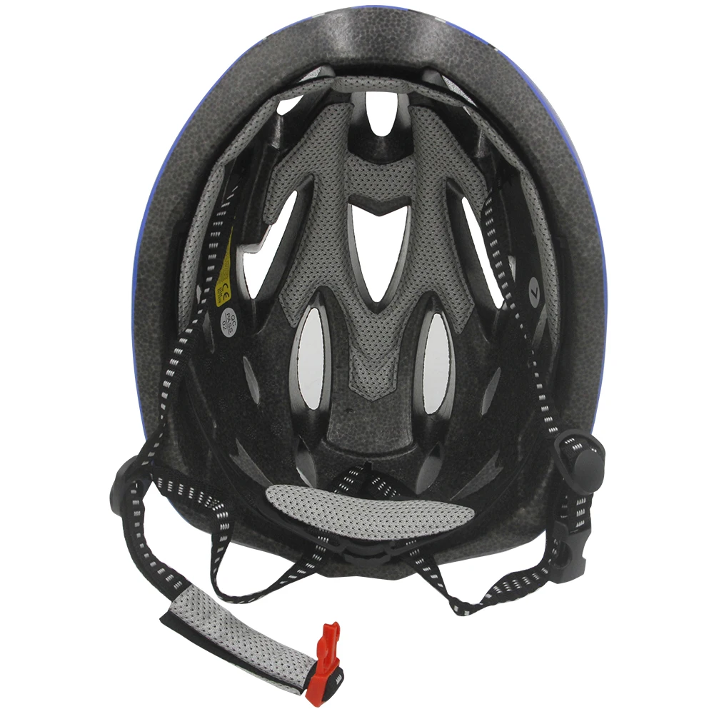 Blue New Design Mountain Bicycle Helmet Detachable Light Sports Bike Cycling Helmet Bicycle Parts