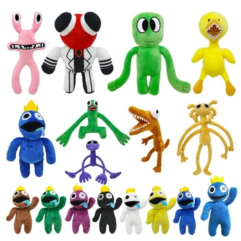 Roblox Rainbow Friends Plush Toy Game Character Roblox Rainbow Friends Doll  Soft Plush Gift Children Birthday Gift 21pcs