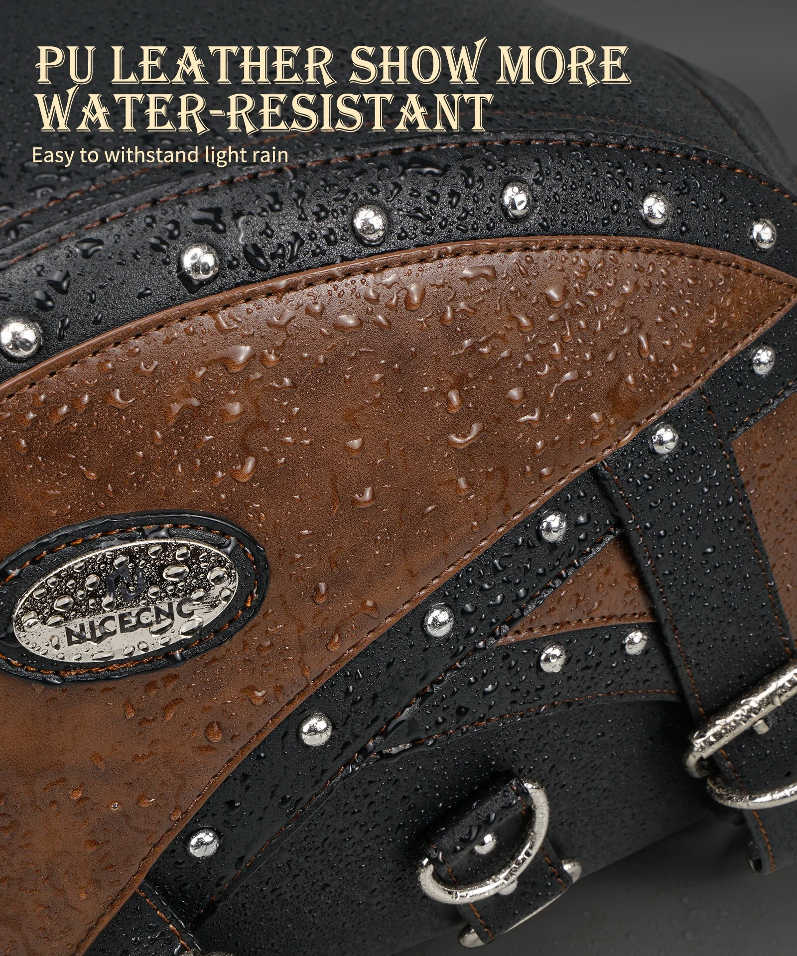 Zadeltassen Motor Vintage Motorfiets Zijtas Universele Waterdichte Zijtas Motorfiets Canvas Tas Rijder Zadeltas Motortas