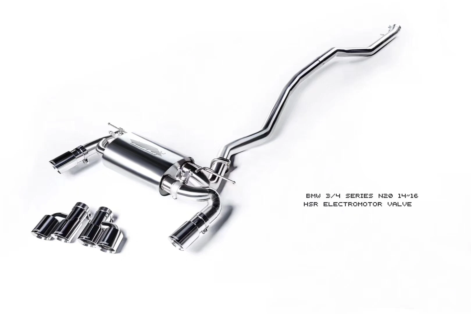 For BMW 4 Series Change to HSR Stainless Steel Exhaust Rear Throat