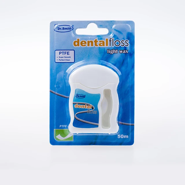 Vysoce kvalitní výrobek na čištění zubů OEM schválený CE OEM voskovaný a mátový přípravek na čištění zubů ústní nitě podporující přizpůsobení