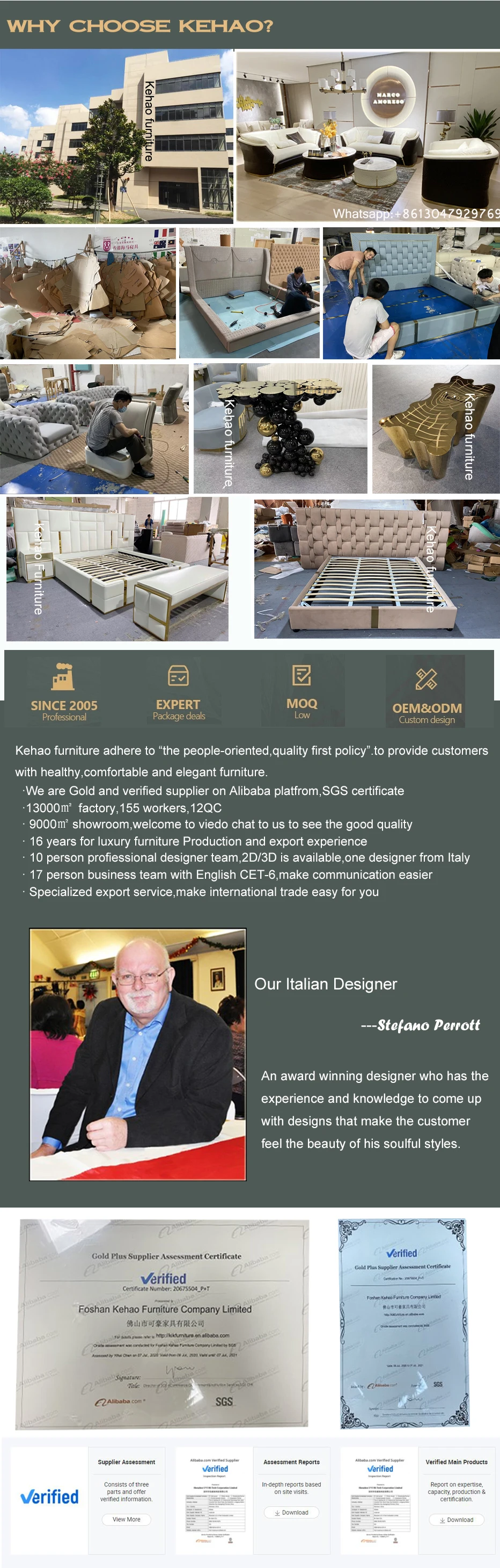 Italian Designer New Style Living Room Chairs Set Lounge Sofa