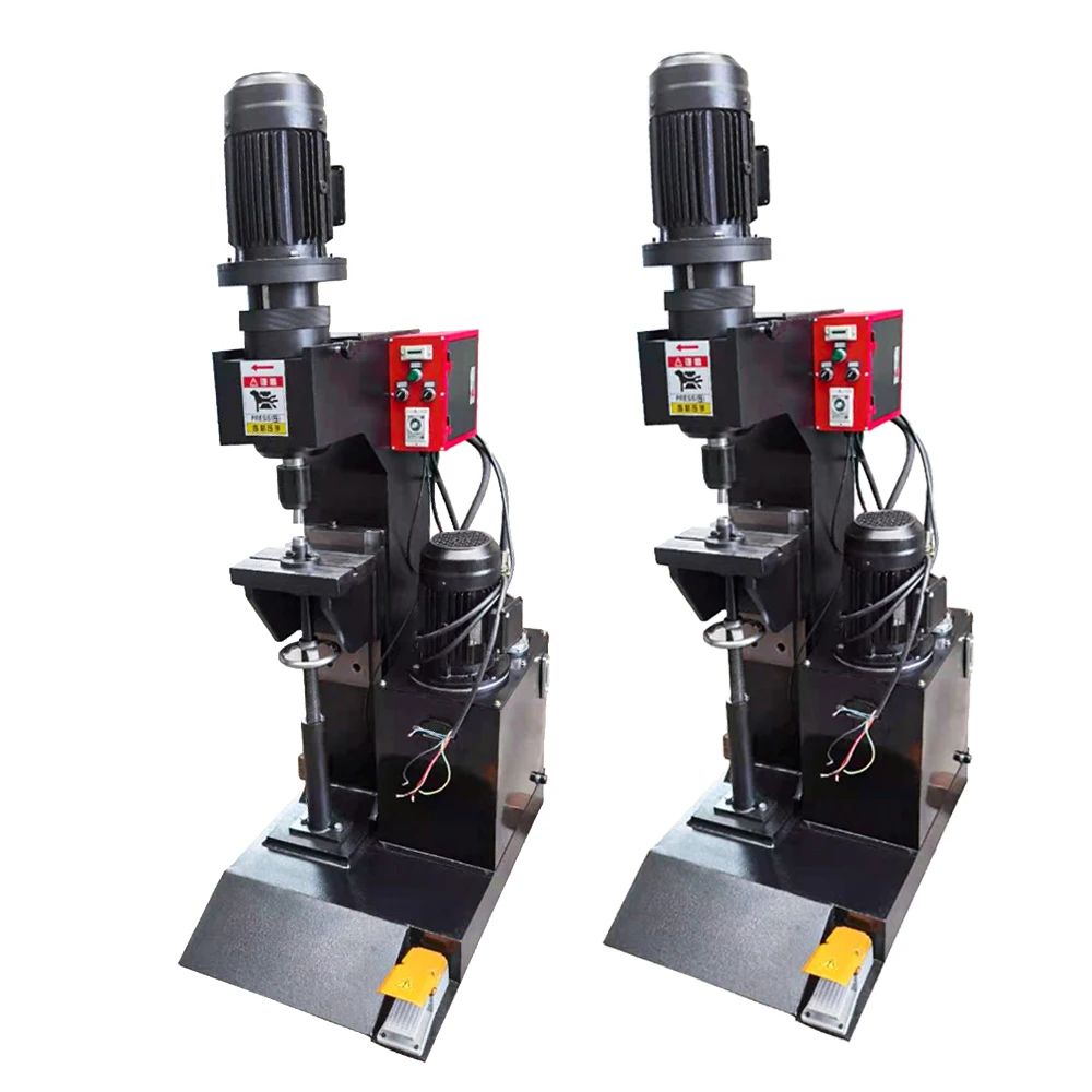 Simple Operation Large Diameter Rivets Energy Saving High Efficiency Spot Spin Automatic Riveting Machine