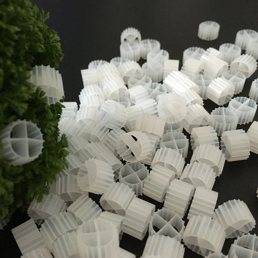 Plastic Hdpe Mbbr Moving Bed Biofilm Reactor Suspending Media Bio Carrier for Aquaculture Water Treatment Process