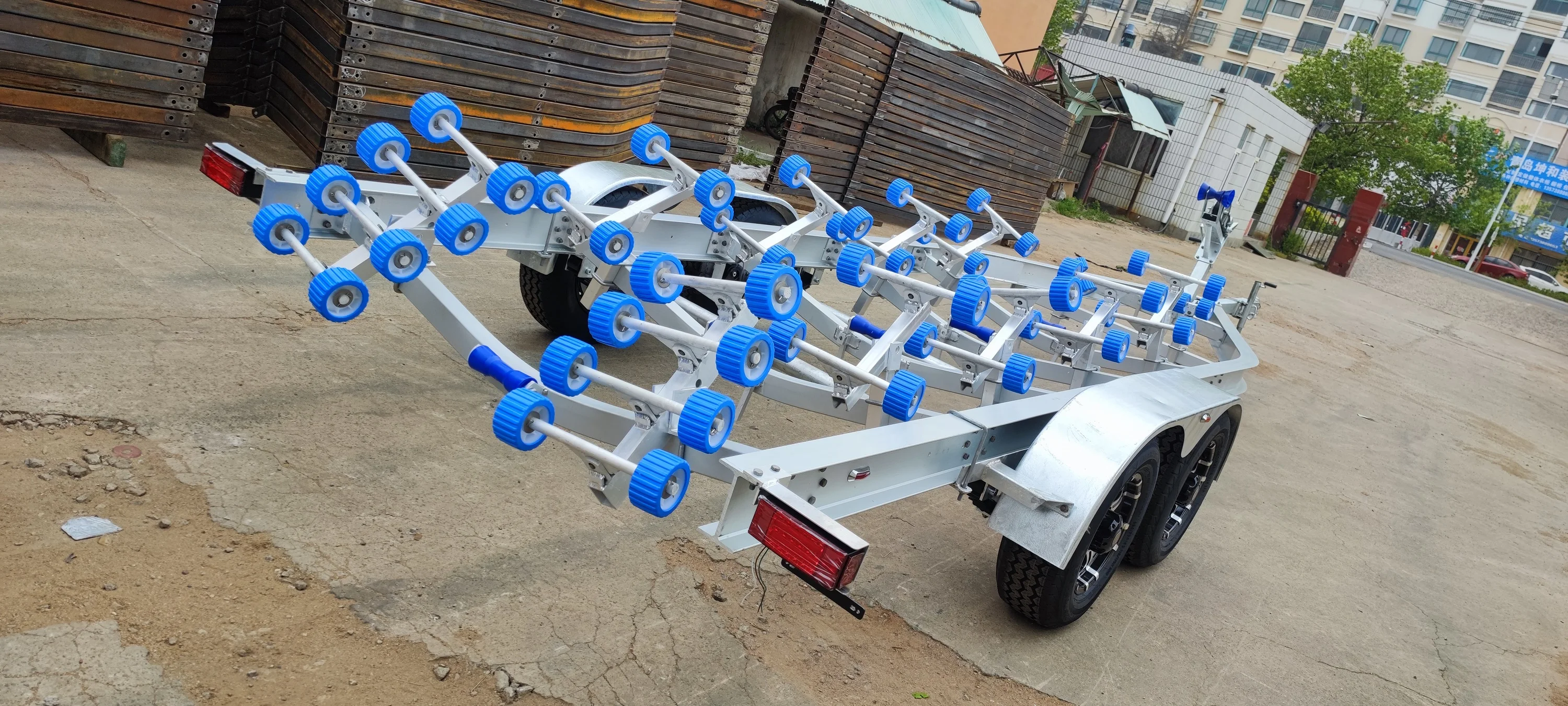 Tandem Axle Aluminum Boat Trailer Hydraulic Brakes Buy Boat Trailer Aluminum,Tandem Axle