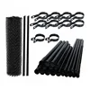 black powder coated