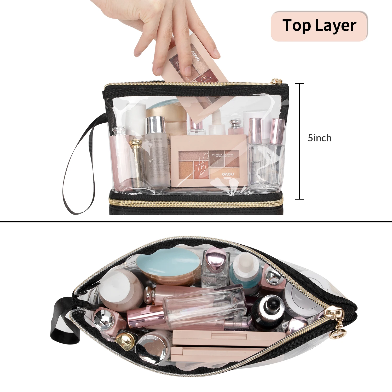 Makeup Bag Tsa Approved Clear Bag Relavel Travel Makeup Bag TSA