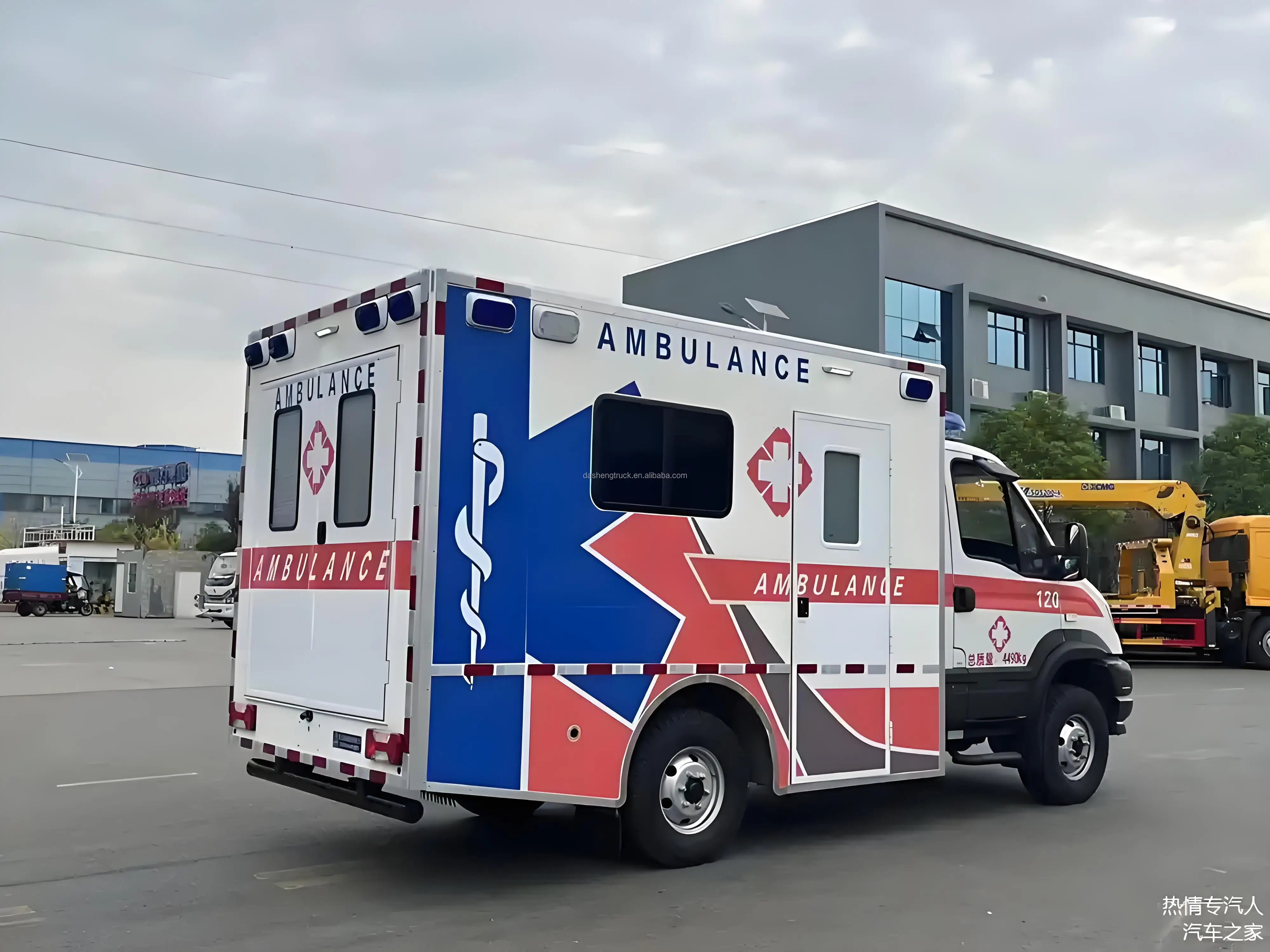 Emergency Rescue Negative Pressure Ambulance, Customized Product for air Defense Vehicles