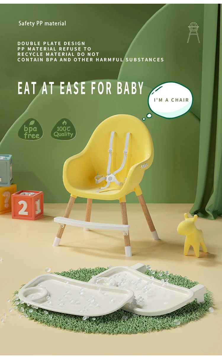 Cheap Hot Sale Top Quality Wooden Baby High Feeding Chair 3 In 1 Buy