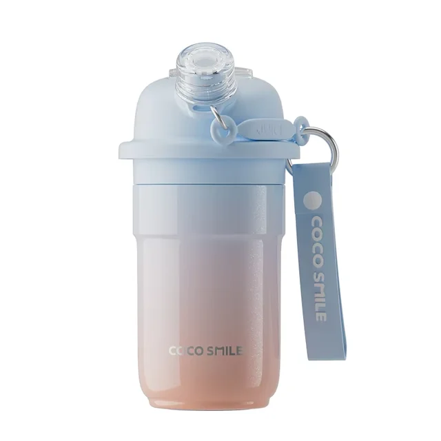 Cocosmile New Thermal Tumbler Car Holder Friendly Two Drinking Way Water Bottle Wholesale Stainless Steel 500ml Thermal Tumbler