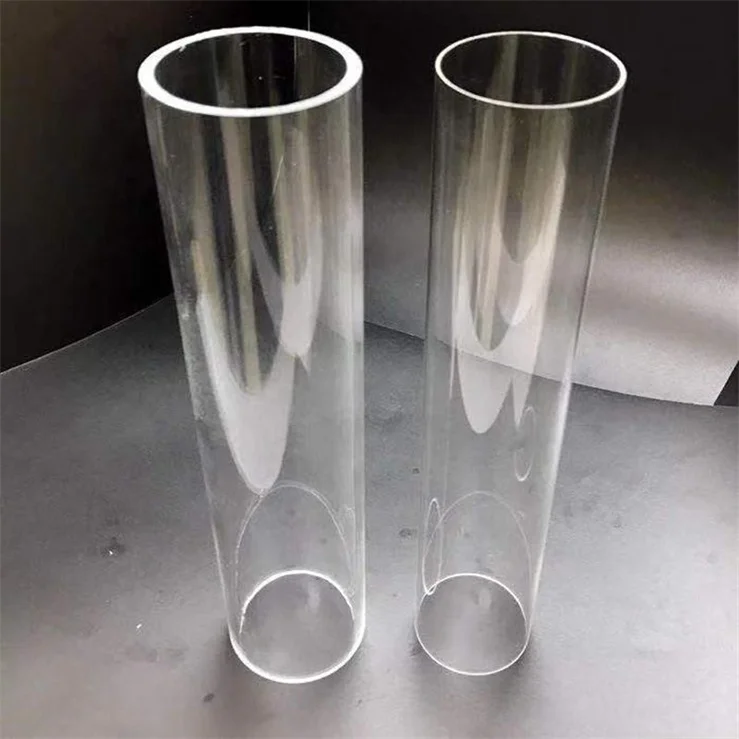 Taiyin 30 Pcs Clear Acrylic Tubing - 1" OD, 1mm Wall, 16" Length, For DIY LED Projects, Crafts, Lighting