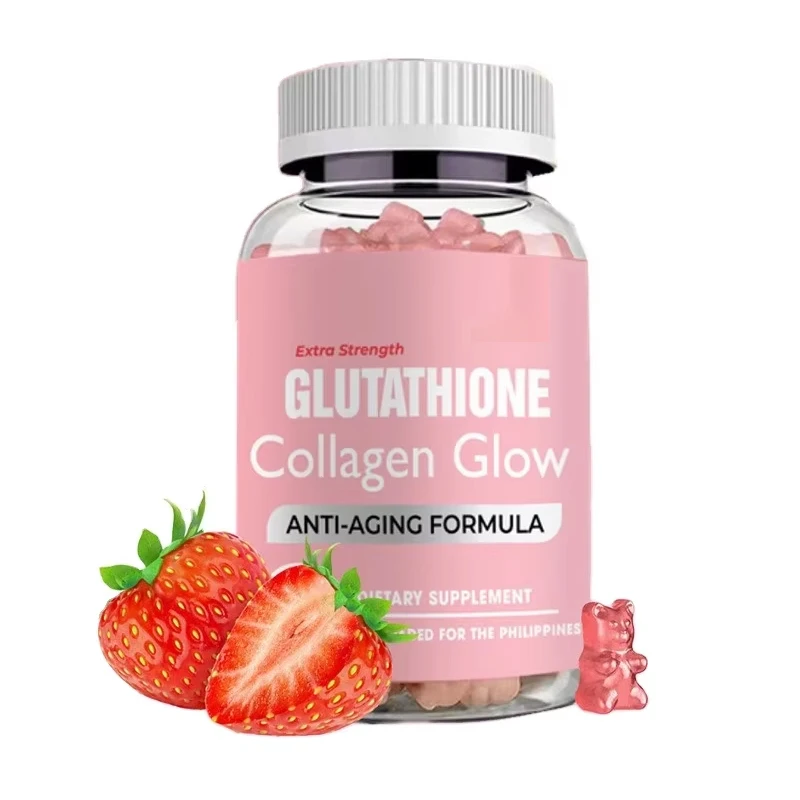Wholesale Price Whitening Supplement Glutathione Collagen Anti-aging L-glutathione Gummies
