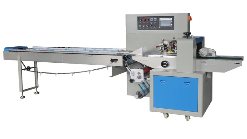 High Speed Flow Pack Packaging Machine Pillow Wrapping Packaging ...