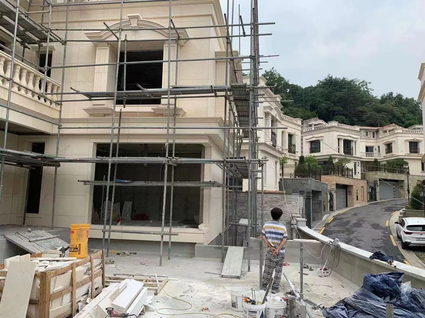 product paiastone for exterior wall cladding sunny beige limestone-3