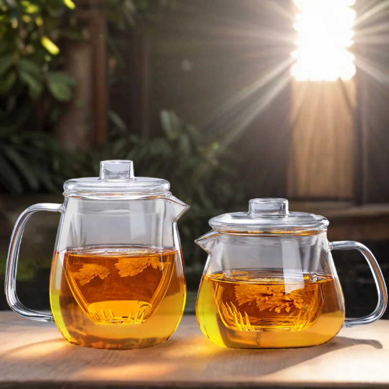 Household Heat Resistant High Temperature Explosion Proof Teaware Glass ...