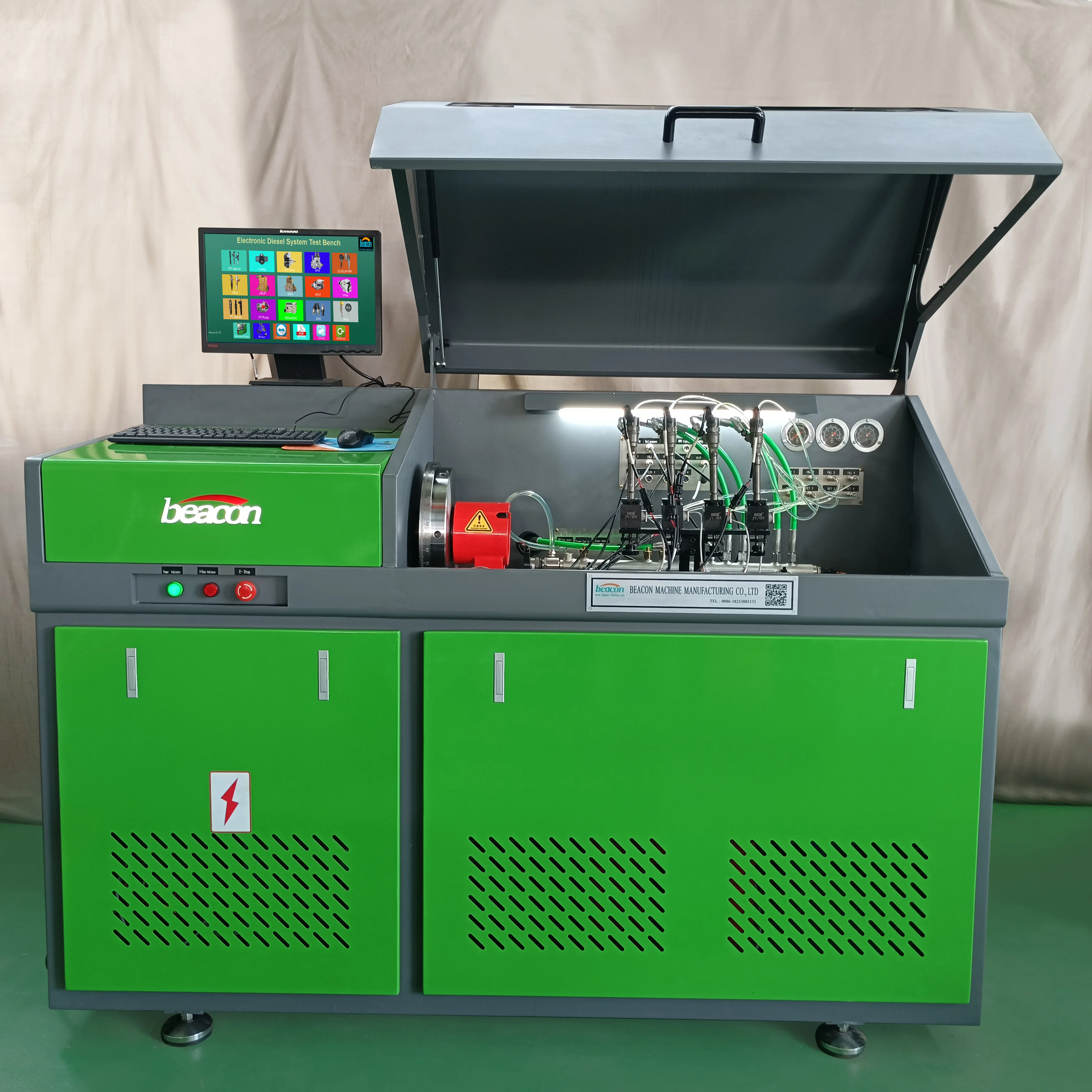 CR708  Common Rail diesel Injector test Bench , Fuel Injector test Equipment , Piezo Crdi Injector Tester